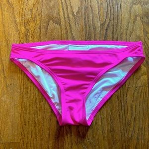 MICHAEL KORS Ultra Pink swim bottoms hot pink XS NWOT